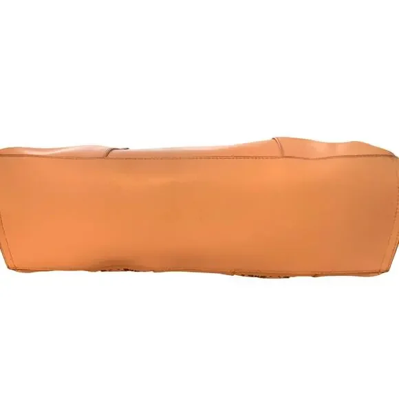 DANIELLE NICOLE PERFORATED FAUX LEATHER TOTE PINK BLUSH SPRINGTIME - Picture 8 of 8